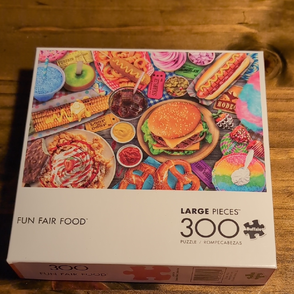 Buffalo David Bitton Fun Fair Food Puzzle - Multicolor